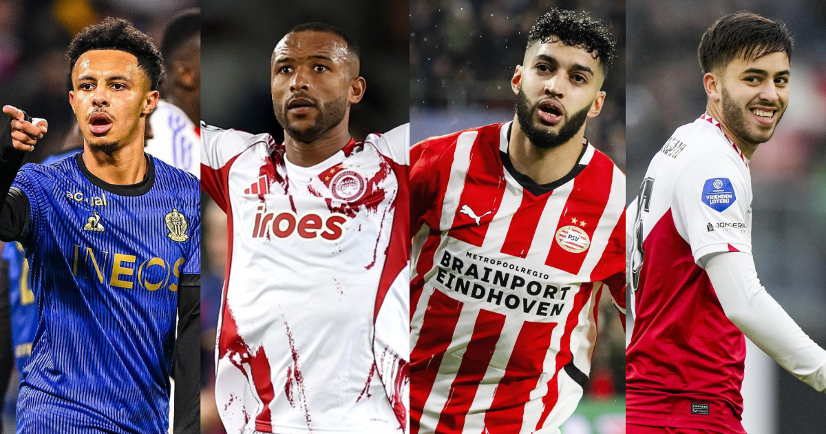 Sofiane Diop, Ayoub El Kaabi, Ismael Saibari, Souffian El Karrouani
