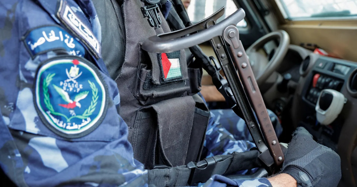 police Palestine