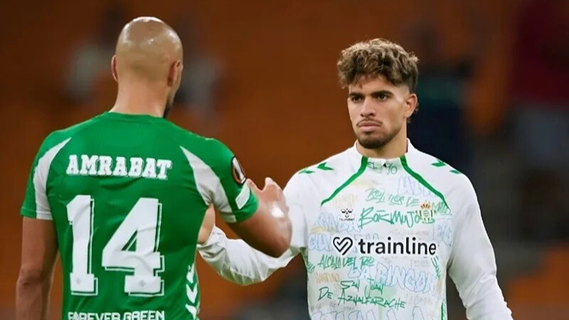 Les Lions de l'Atlas du Real Betis: Sofyan Amrabat et Abde Ezzalzouli.