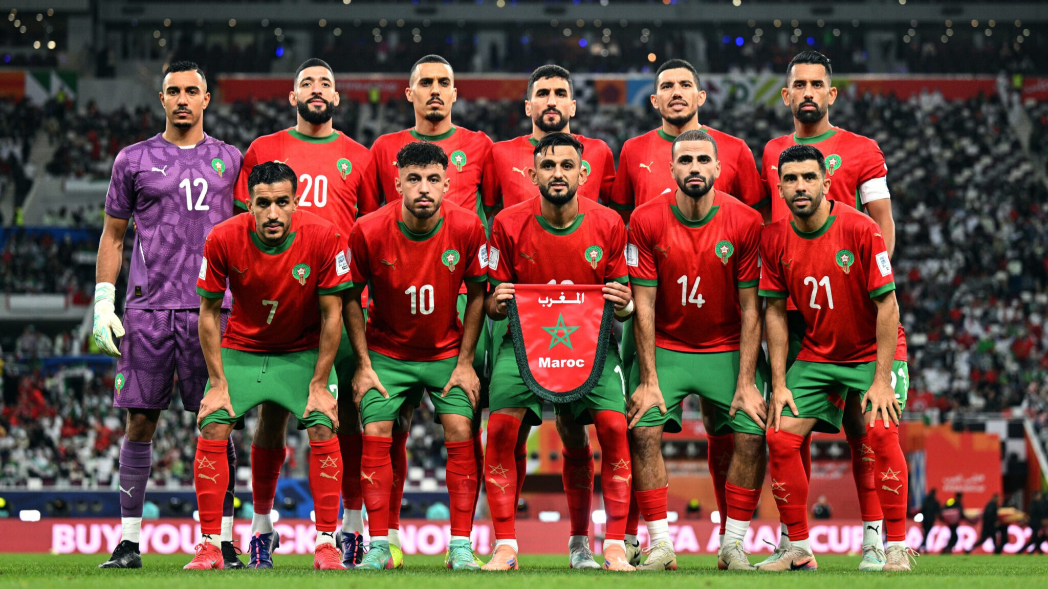 Les Lions de l'Atlas A' engagés dans la Coupe arabe.