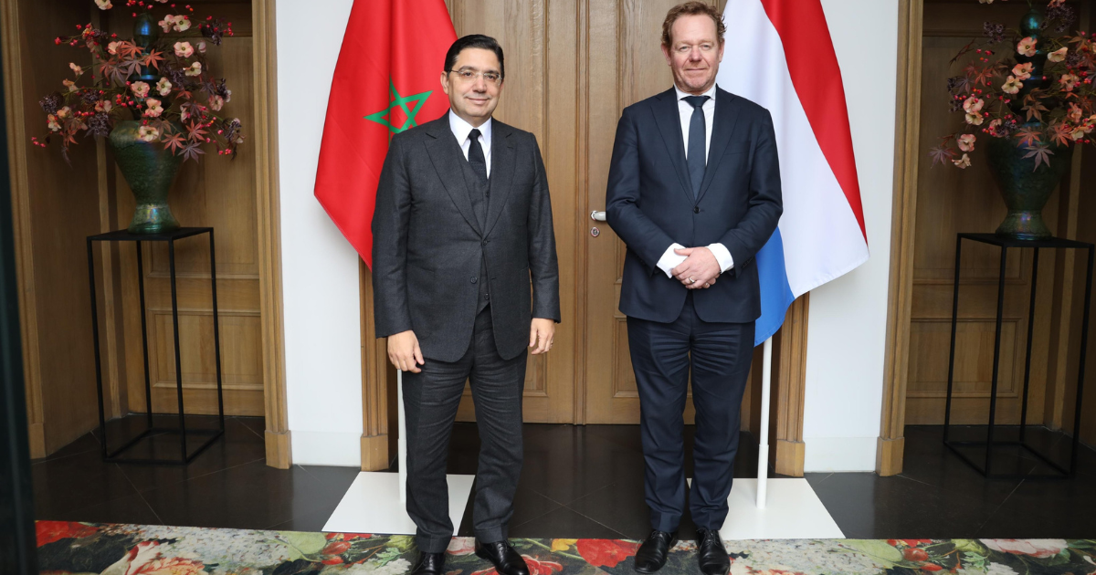 David Van Weel et Nasser Bourita (2)