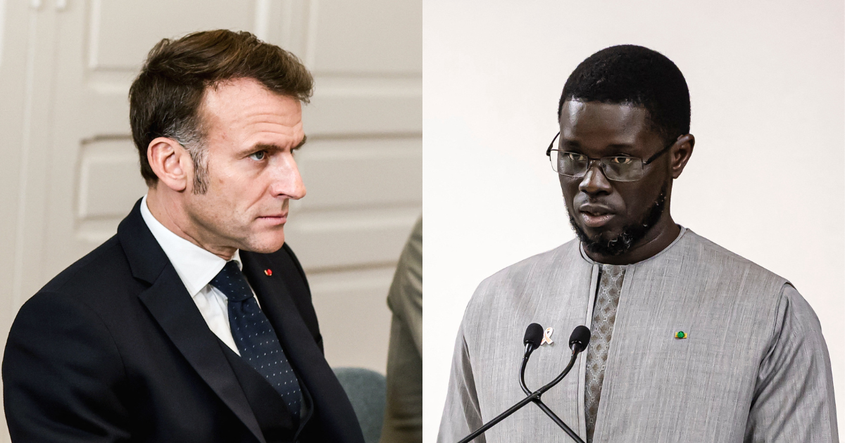 Macron et Diomaye faye
