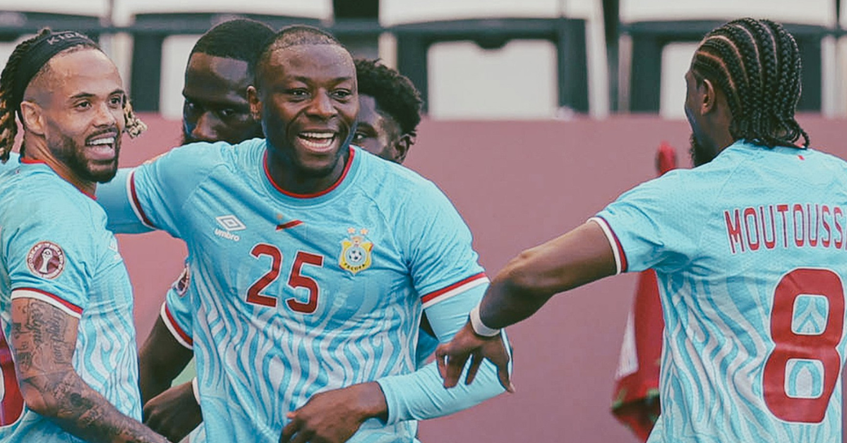 RDC après le but face au Bénin