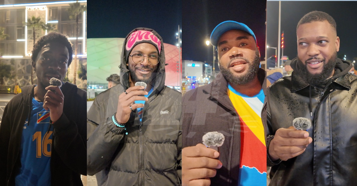 Supporters de la RD Congo à la CAN 2025
