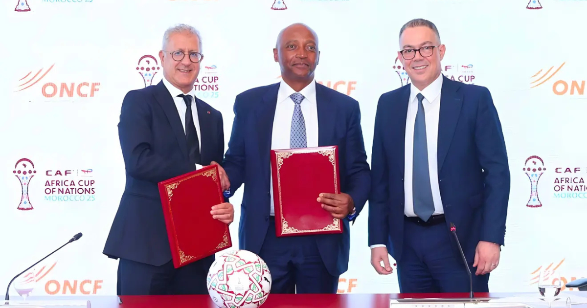 partenariat oncf-caf pour la CAN 2025