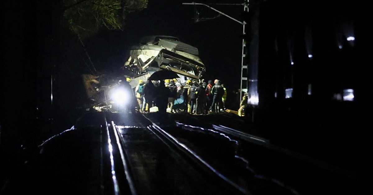 Accident ferroviaire en Espagne