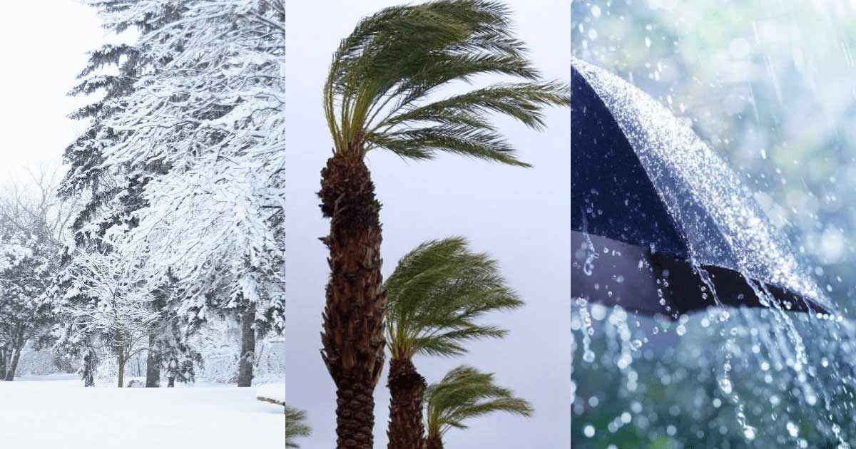 Alerte météo : fortes pluies, neige et rafales de vent attendues de dimanche à mercredi