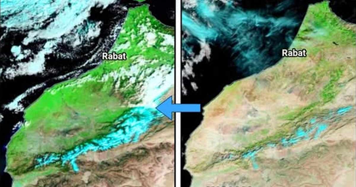 Neige historique au Maroc : un hiver hors normes rompt sept années de sécheresse