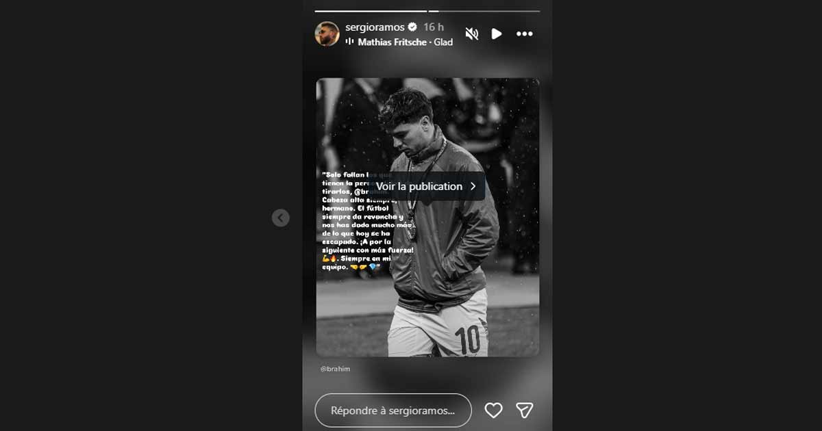 Brahim Díaz soutenu par Luis Enrique, Mbappé et Ramos après le penalty raté face au Sénégal