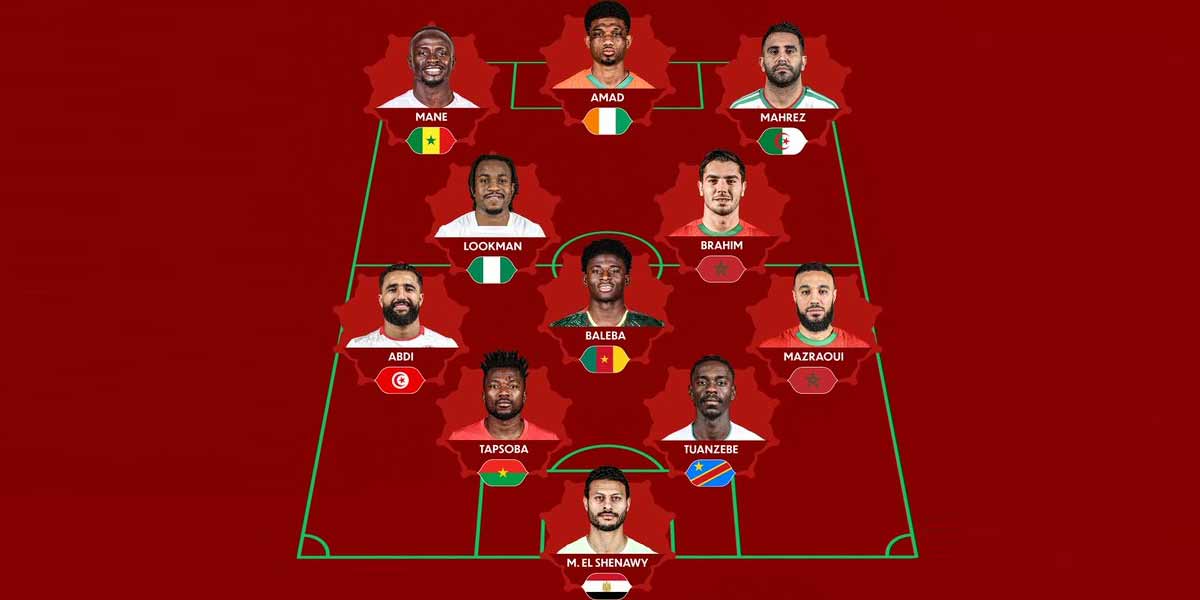 CAN Maroc 2025 : Diaz et Mazraoui dans l’équipe type de la phase de groupes