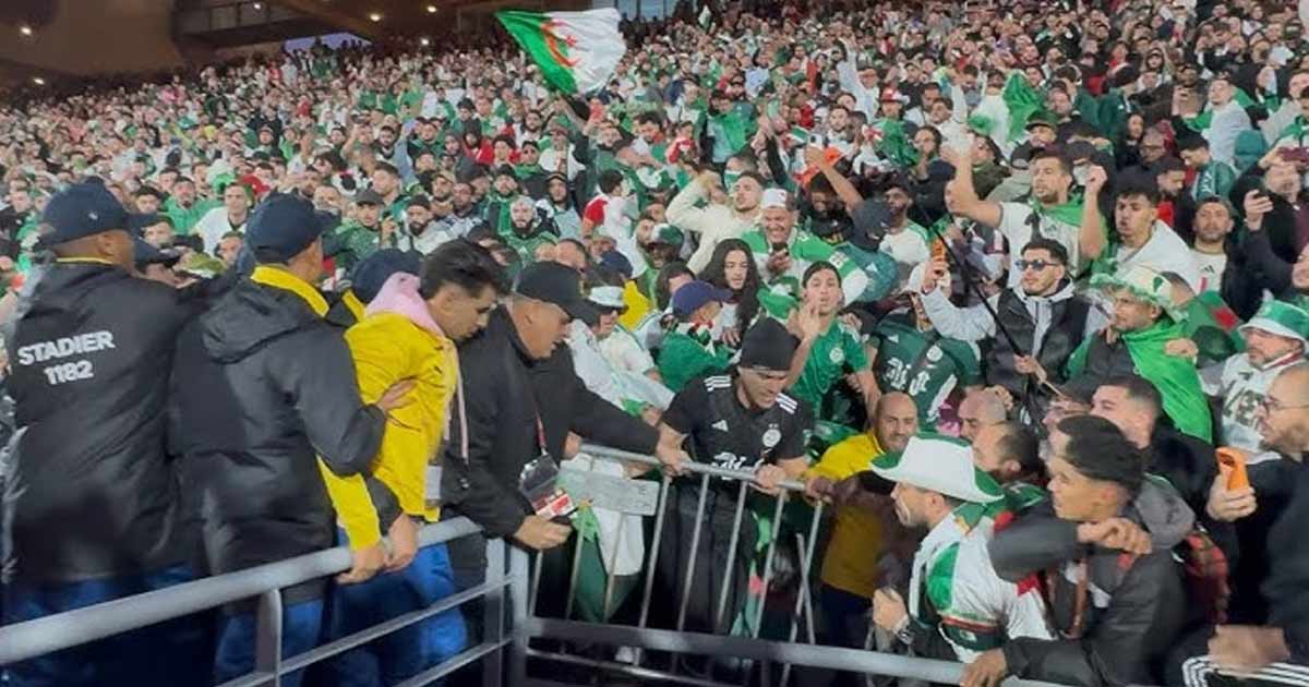 CAN 2025 : fin chaotique pour l’équipe algérienne, incidents et tensions au stade de Marrakech