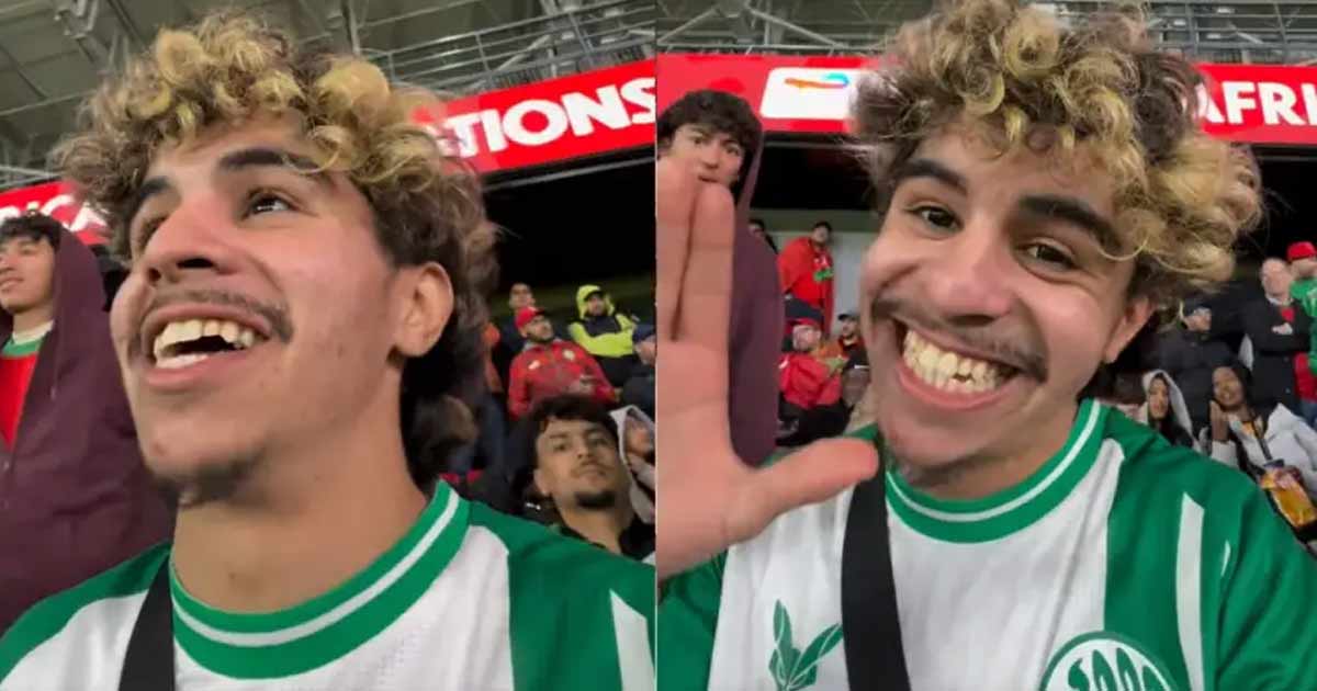 CAN : un supporter algérien arrêté après un geste choquant dans les tribunes