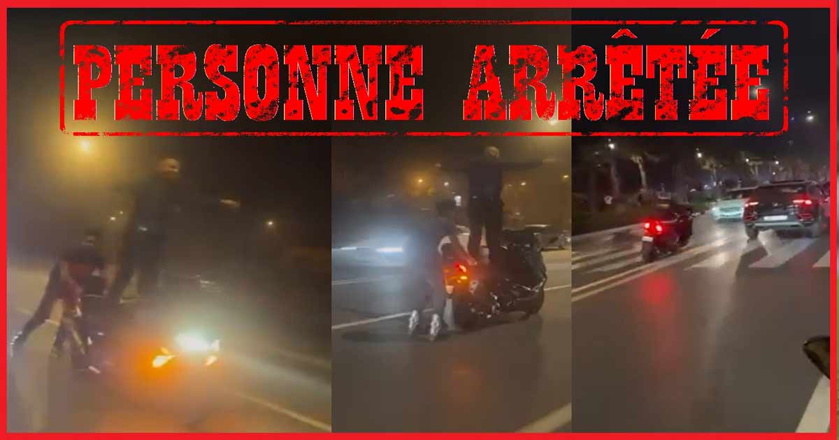La police arrête un conducteur impliqué dans une conduite acrobatique dangereuse à Casablanca