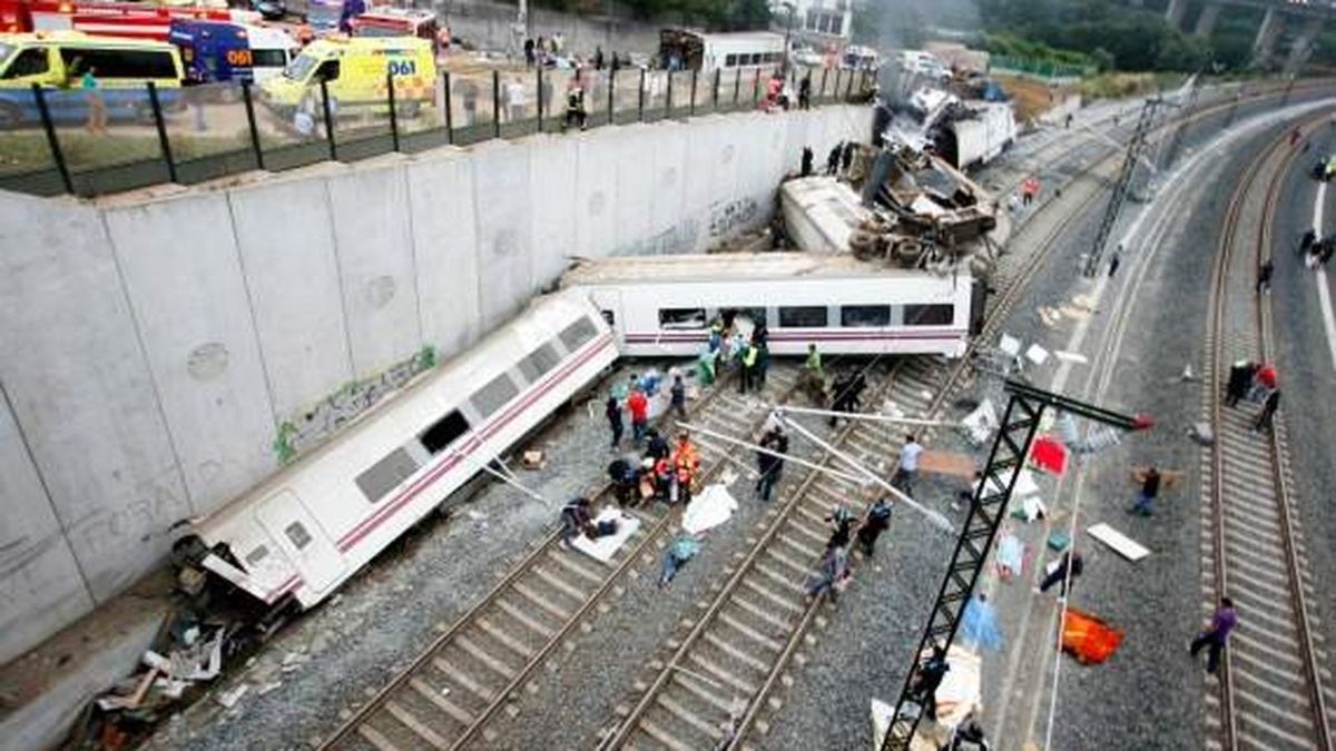 Espagne Accident de trains