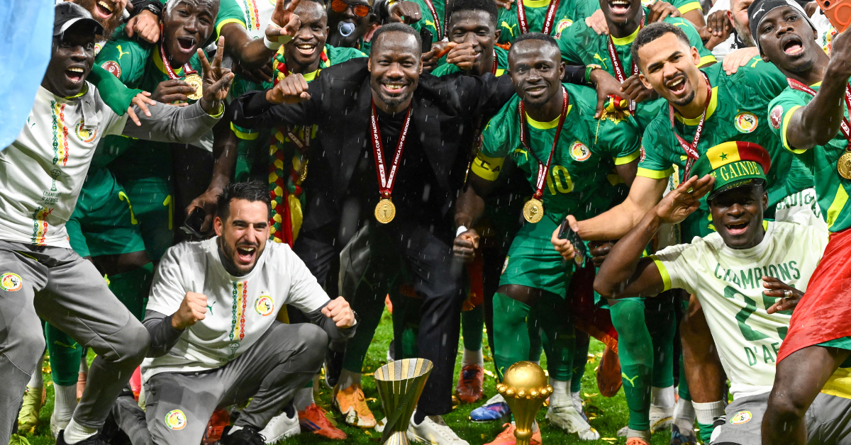 L'équipe nationale du sénégal CAN 2025
