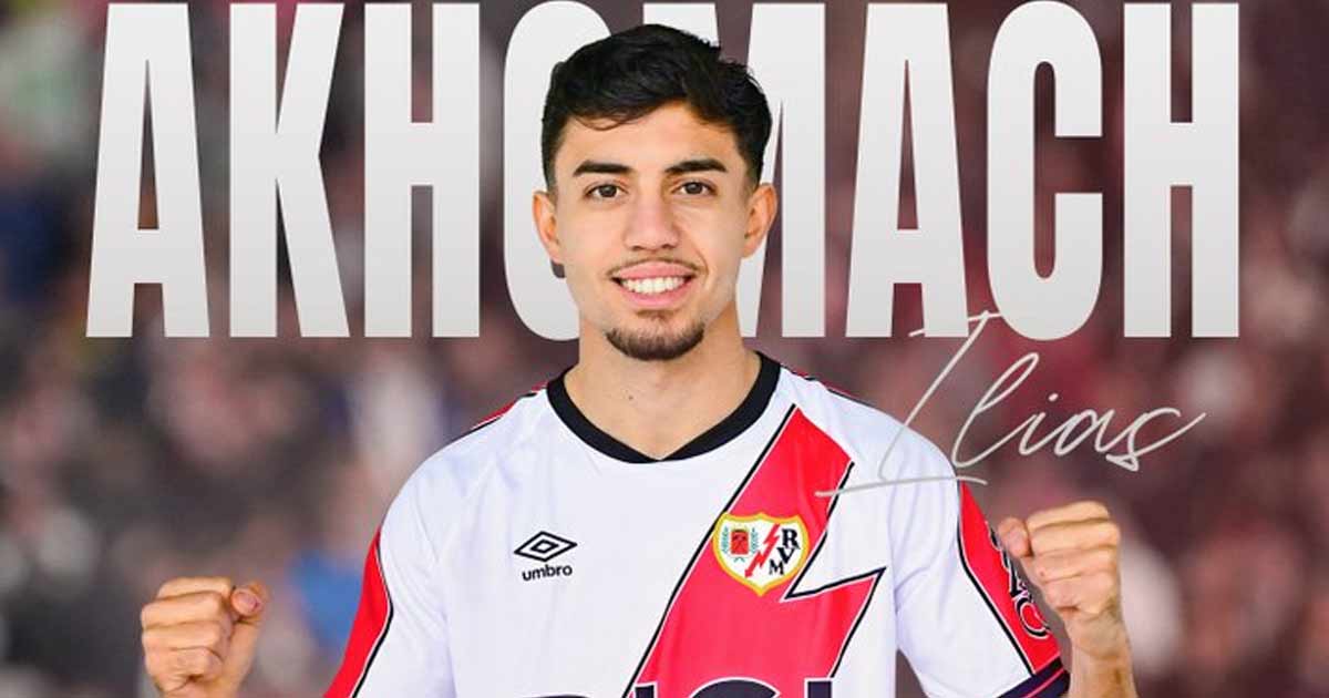 Le Rayo Vallecano officialise l’arrivée d’Ilias Akhomach en prêt