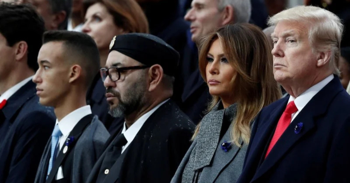 Mohammed VI et Donald Trump