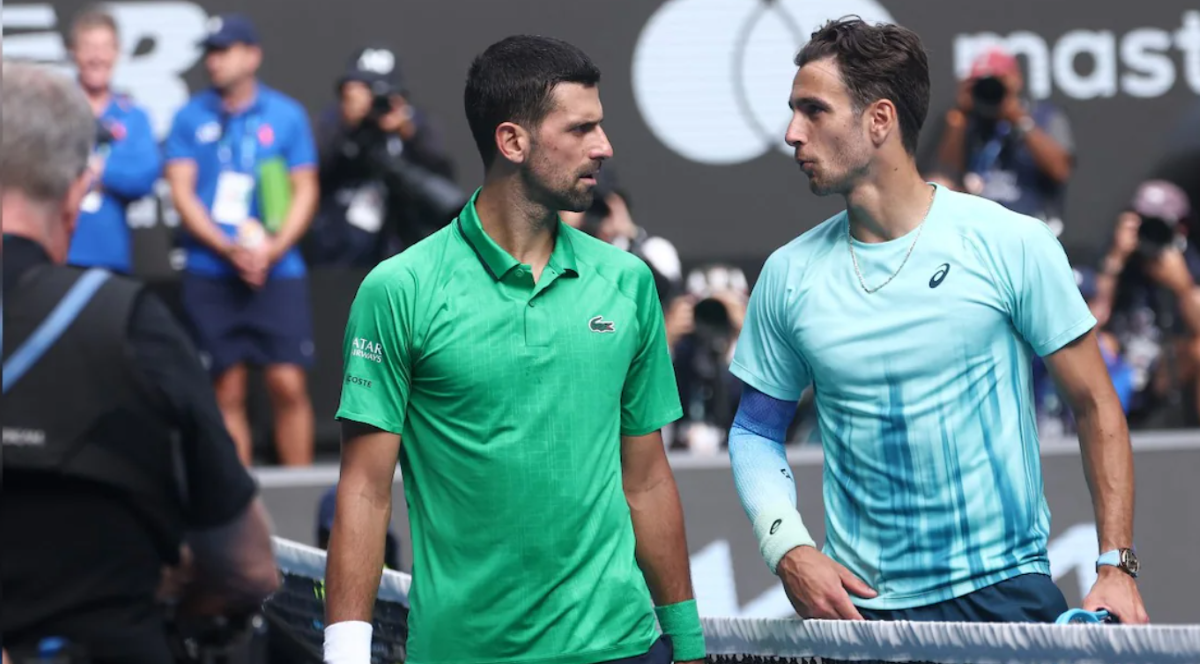 Open d'Australie Djokovic - Musetti