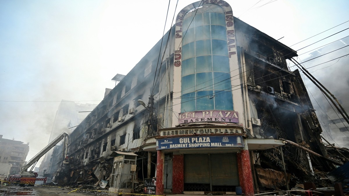 Pakistan Incendie