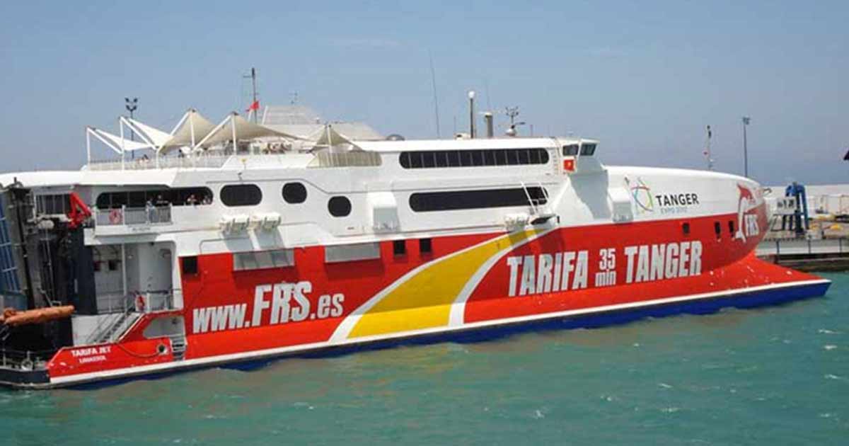 Intempéries : trafic maritime interrompu entre Tarifa et Tanger
