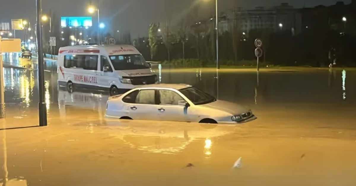 La tempête « Harry » submerge Tanger et paralyse la circulation