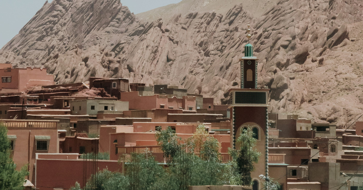 mosquée milieu rural au Maroc