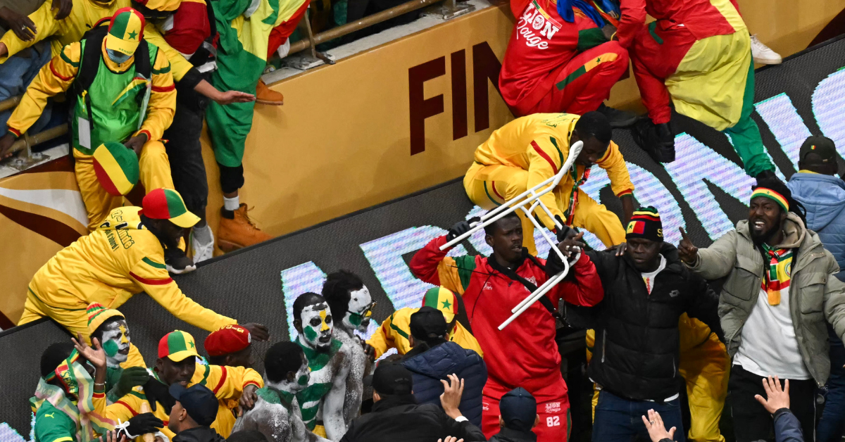 supporters sénégalais finale CAN 2025