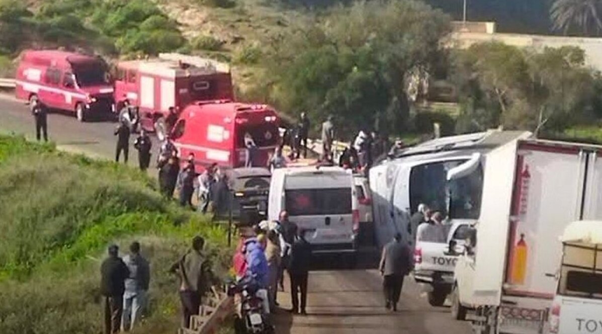 Sidi Ifni, policiers, accident