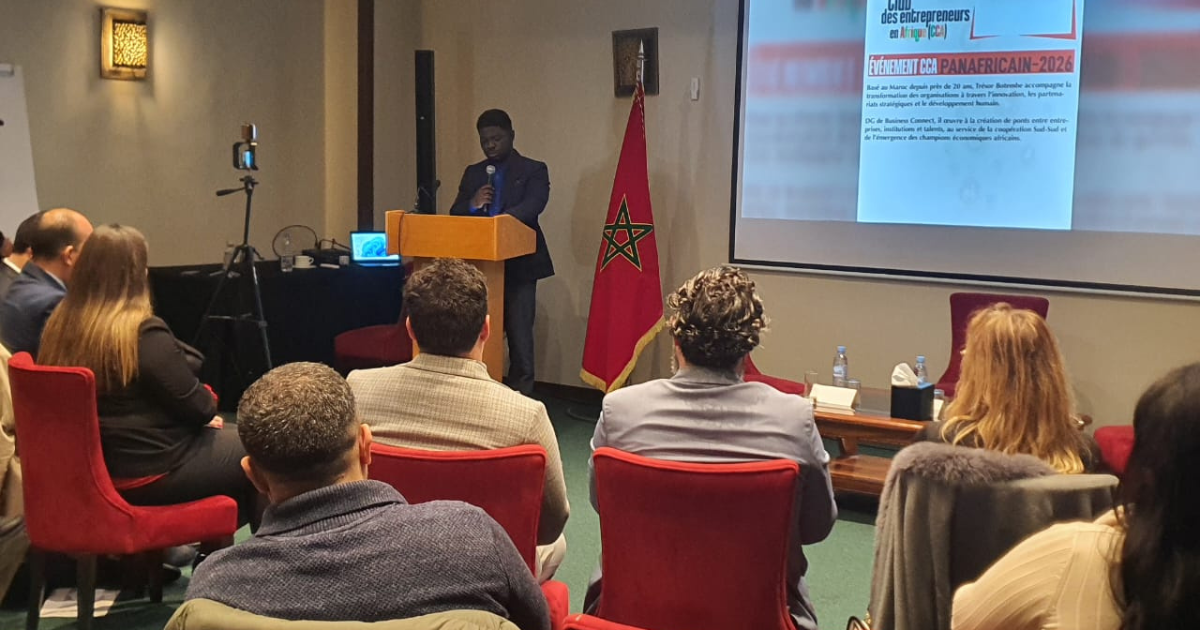 Conférence Conférence Club des entrepreneurs en Afrique à Casablanca