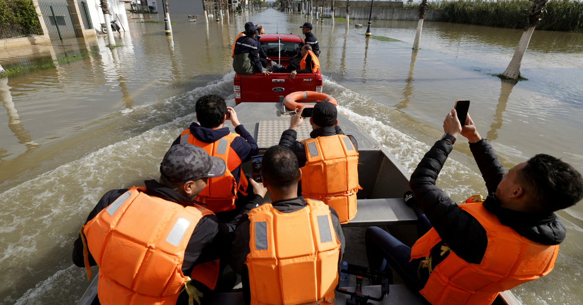 Evacuation à Ksar El Kébir suite aux intempéries