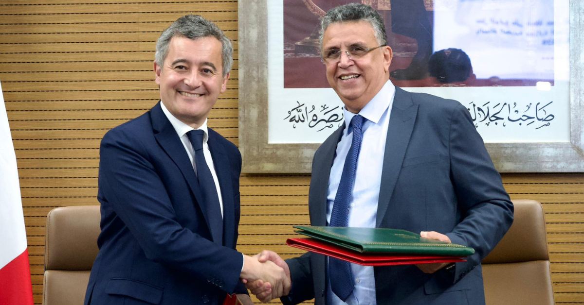 Gérald Darmanin et Abdellatif Ouahbi signent un plan d'action Maroc-France