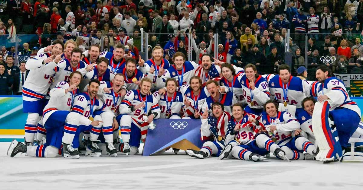 Vainqueurs des Canadiens, les hockeyeurs américains referment les JO