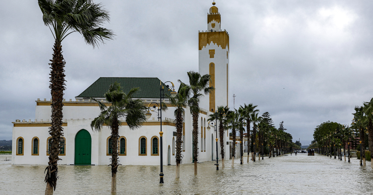 Ksar El Kébir inondée