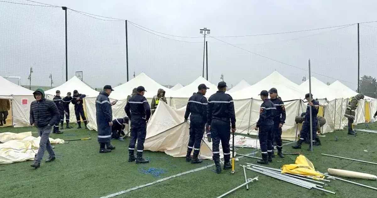 Larache : dispositifs d’hébergement activés par l’INDH après les crues à Ksar El Kébir