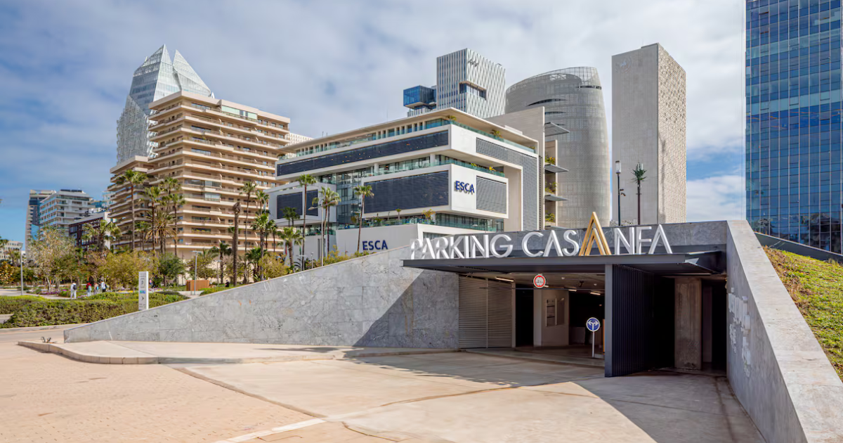 Le nouveau parking souterrain de Casa Anfa