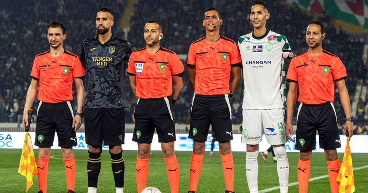 Botola Pro D1 "Inwi" : cinq arbitres suspendus après le match Raja Casablanca/Ittihad Tanger