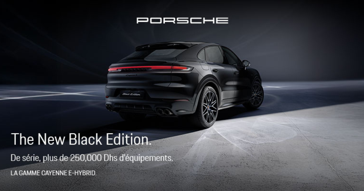 Porsche Cayenne E-Hybrid Black Edition