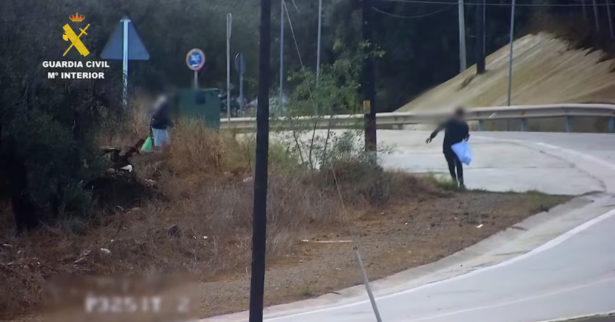 Volteo lancer de balles de haschisch entre le Maroc et Melilia