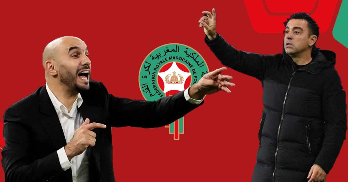 La FRMF a approché Xavi Hernandez qui ne veut pas remplacer Walid Regragui avant le Mondial