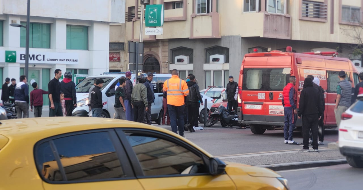 Acident busway Yacoub El mansour
