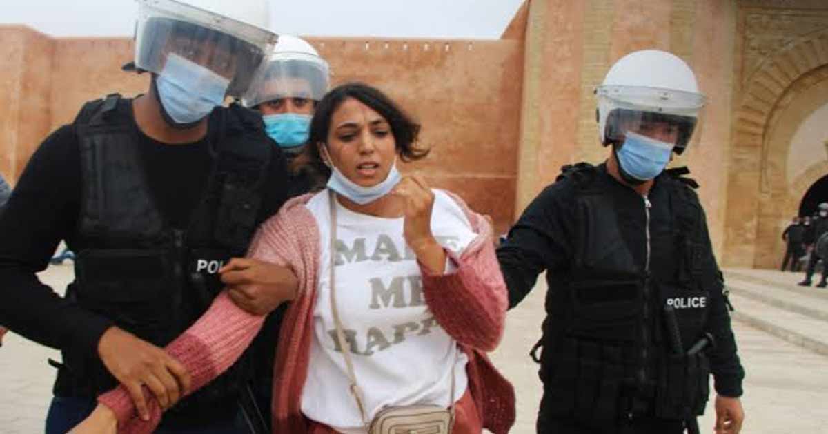 Nezha Majdi, figure du mouvement des enseignants contractuels remise en liberté