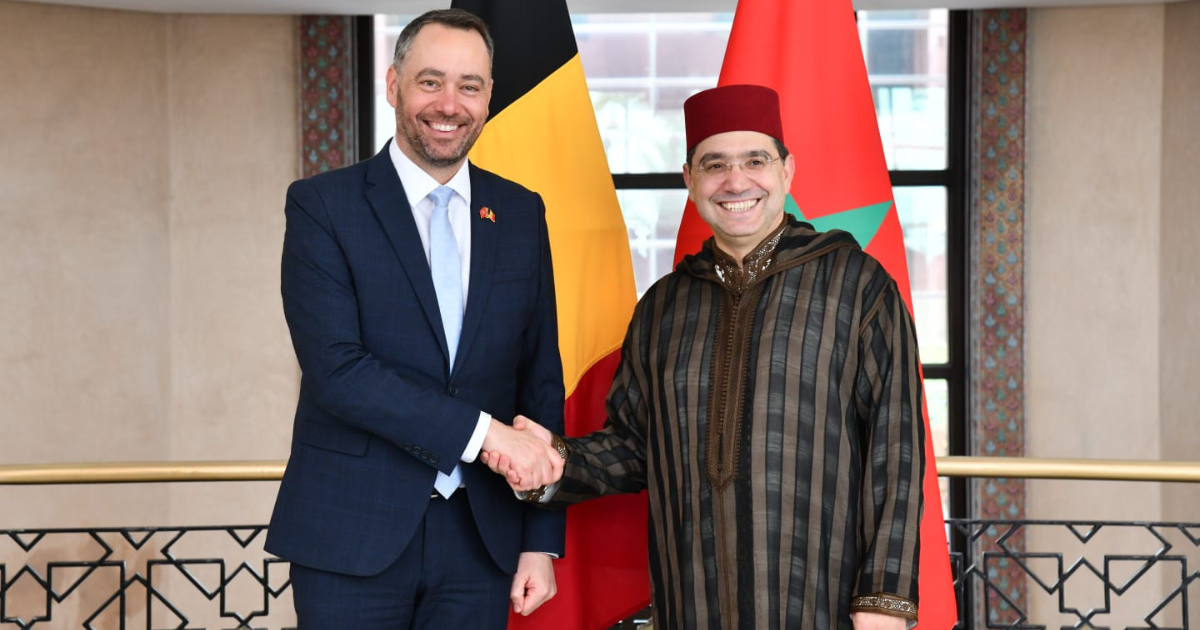 Maxime Prévot et Nasser Bourita_Maroc-Belgique