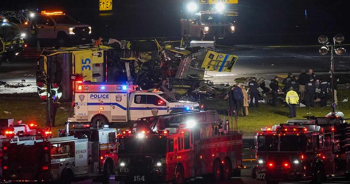New York : deux pilotes tués dans la collision entre un avion et un camion de pompiers à l'aéroport de LaGuardia