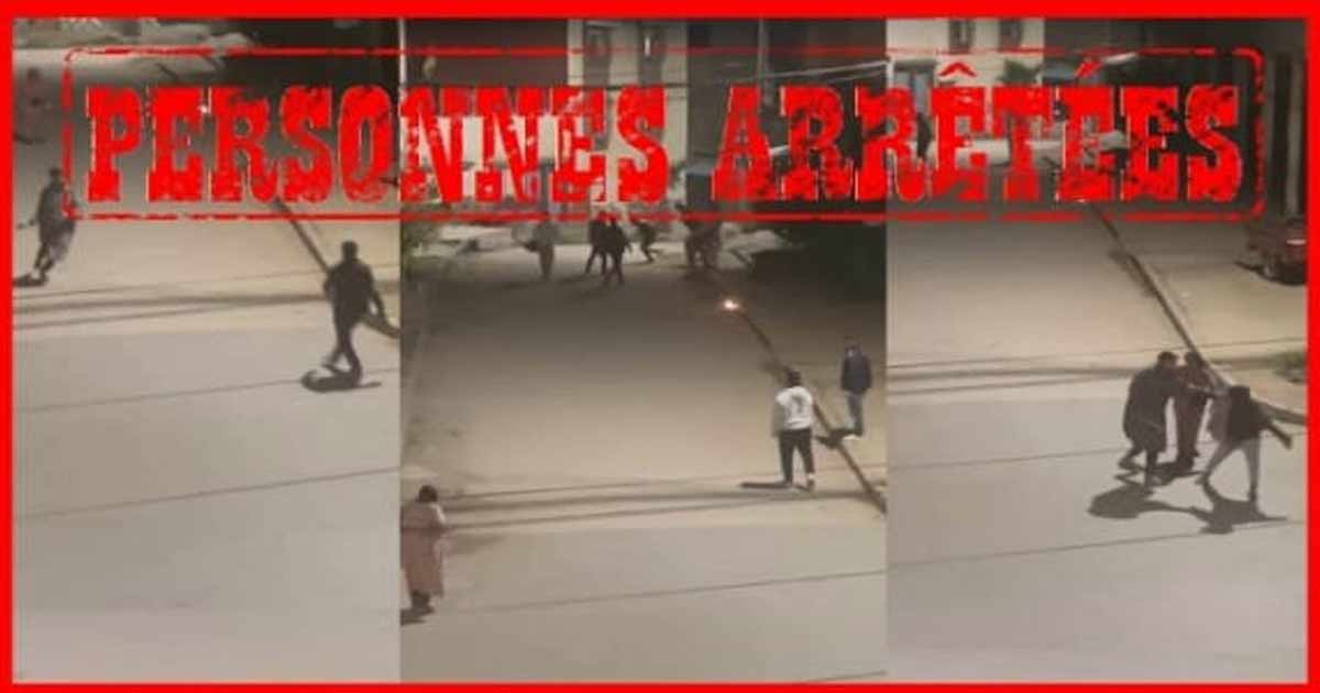 Vidéo d’agression à Tiflet : intervention rapide de la police, plusieurs interpellations
