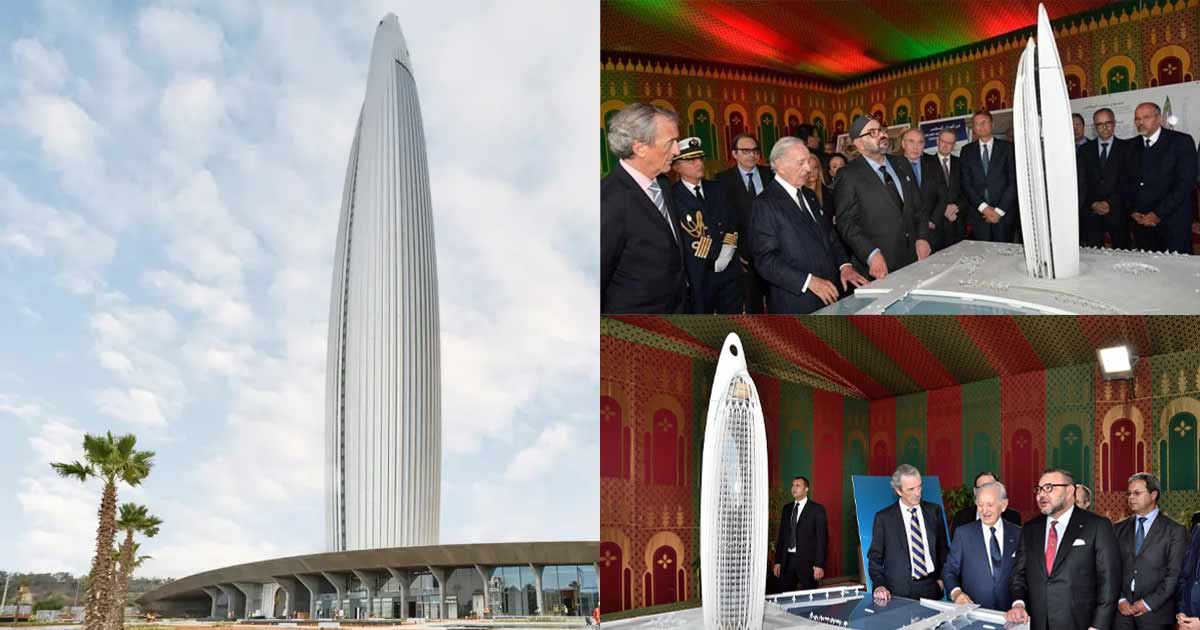 Plus haut gratte-ciel du Maroc: la Tour Mohammed VI inaugurée à Rabat