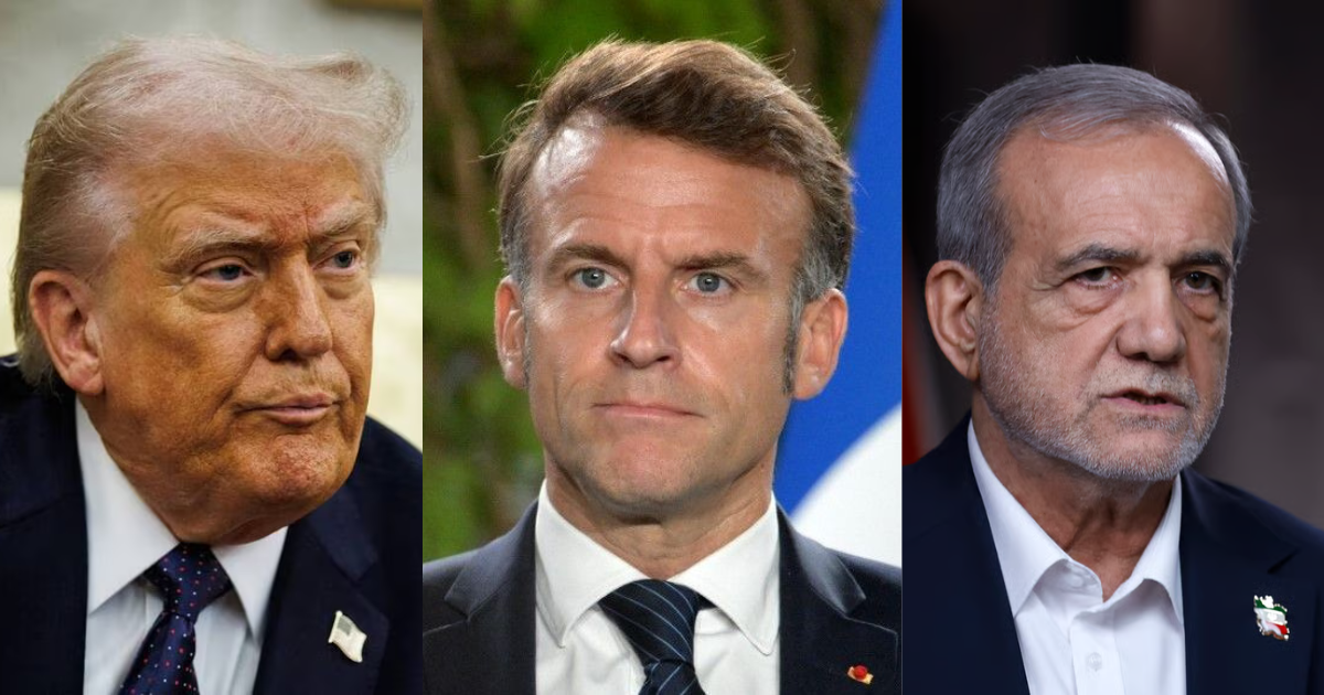 Trump_Macron_Pezeshkian