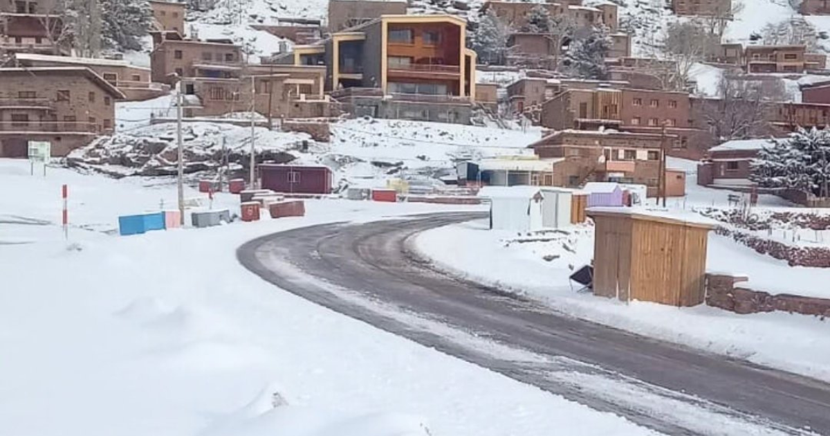 chutes de neige au Maroc (2)
