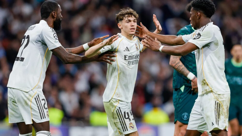 Thiago Pitarch, jeune pépite du Real Madrid.