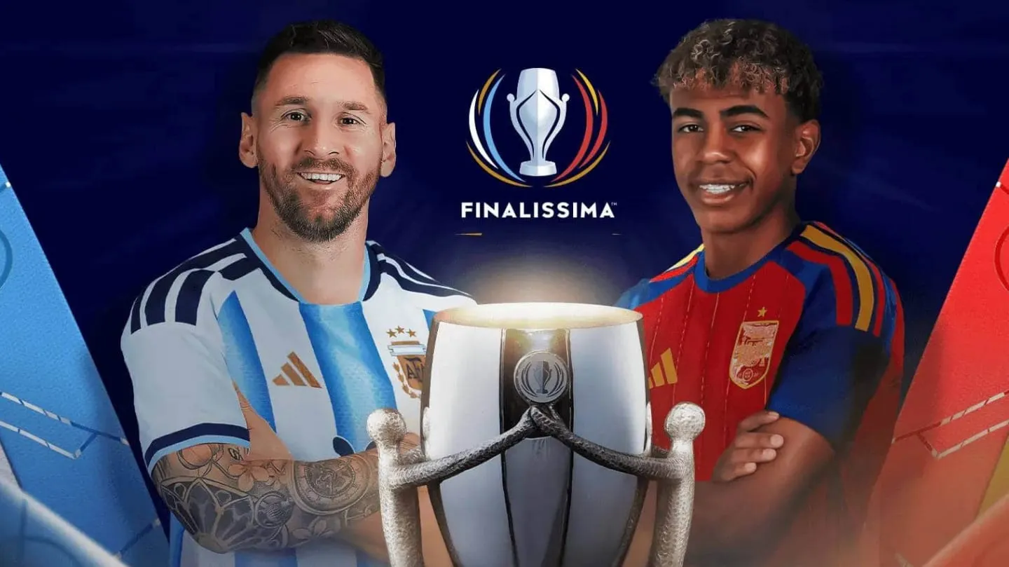 Affiche de la Finalissima.