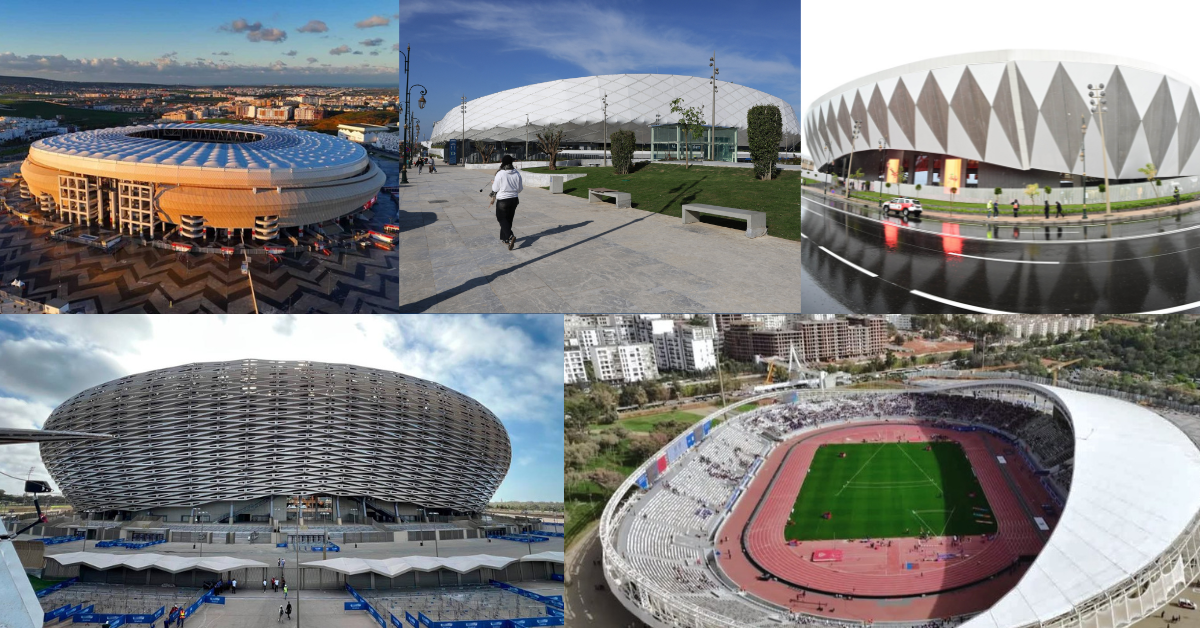 stades marocains nommés pour le prix du Stade de l'année 2025